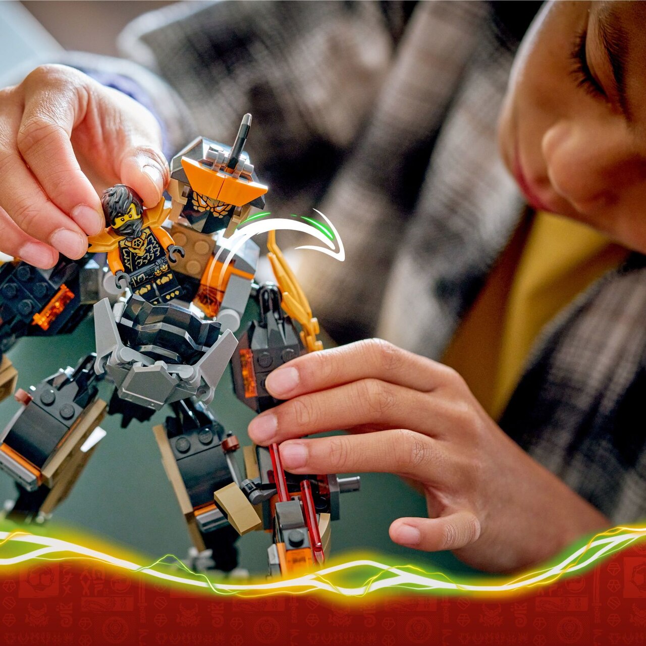 LEGO® Cole's Mission Mech & Dragon Zane - 71854 | Indigo