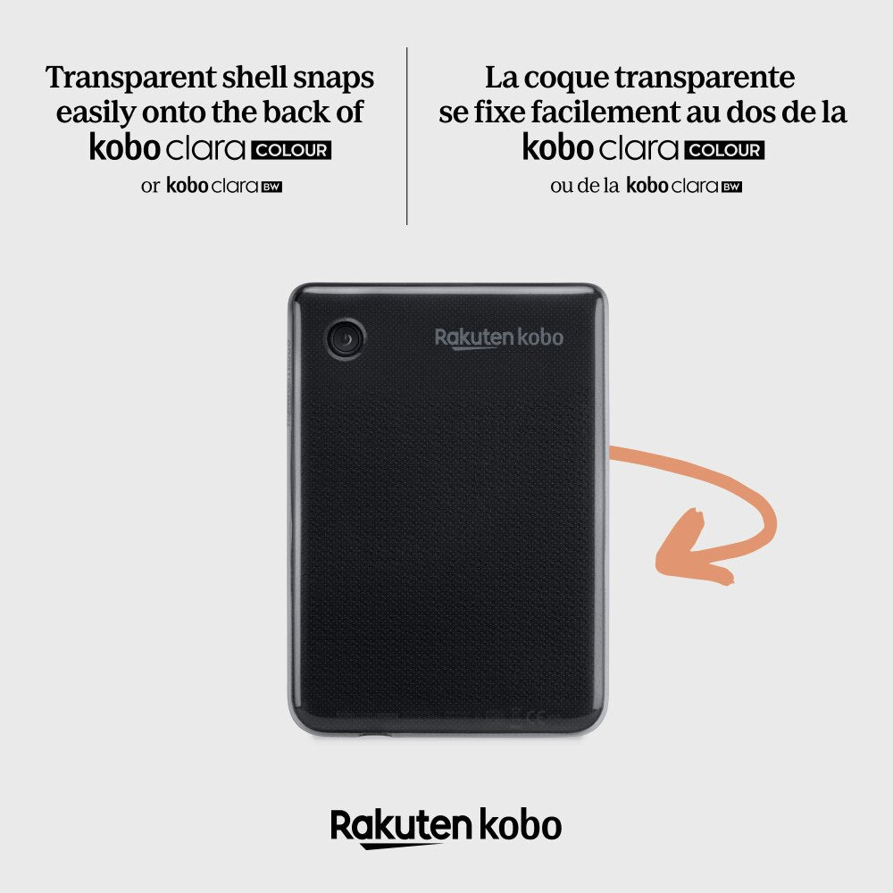 Kobo Clara Colour/BW Clear Case | Indigo