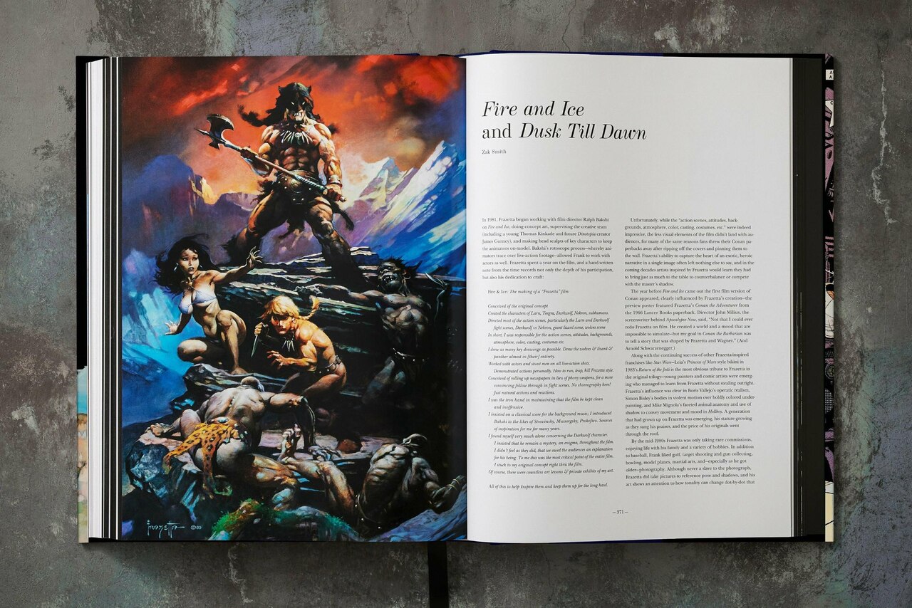 The Fantastic Worlds of Frank Frazetta by Dan Nadel, (Hardcover