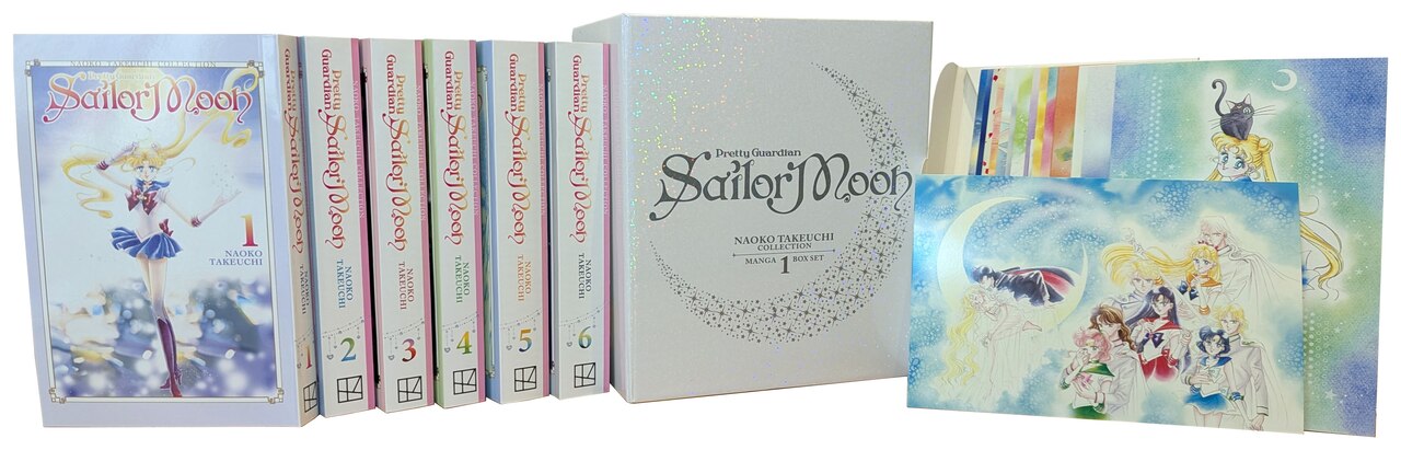 Sailor Moon Manga Box Set Vol. 1-6 (Naoko Takeuchi Collection
