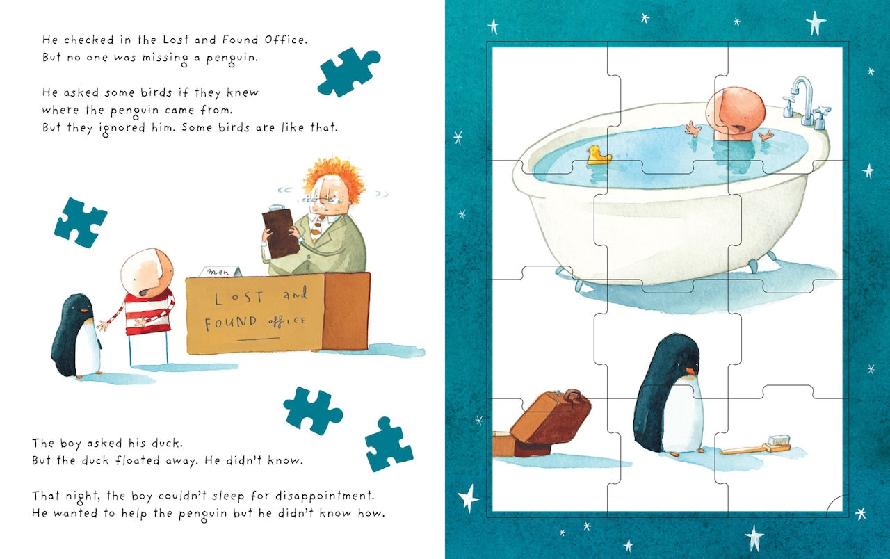 Lost and Found Jigsaw Book by Oliver Jeffers, (Board Book) | Indigo