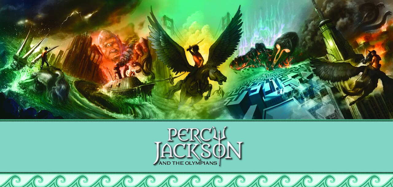 Percy Jackson and the Olympians 5 Book Paperback Boxed Set (w Percy Jackson and the Olympians 5 Book Paperback Boxed Set (w