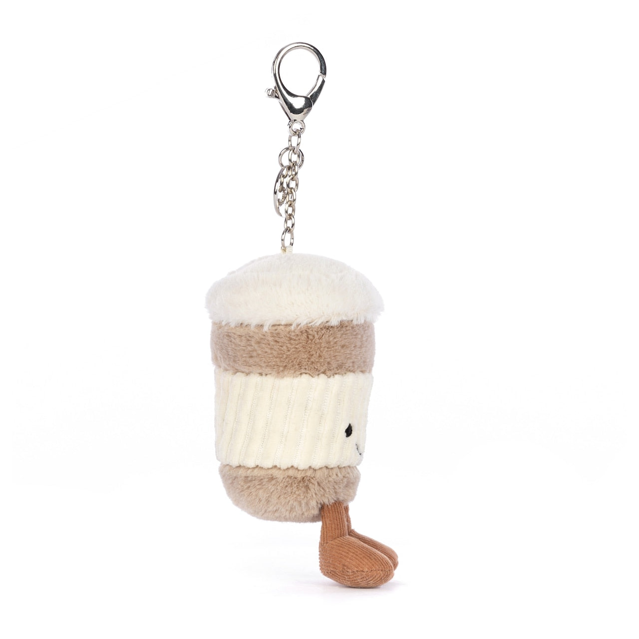 Amuseable Coffee-To-Go Bag Charm | Indigo
