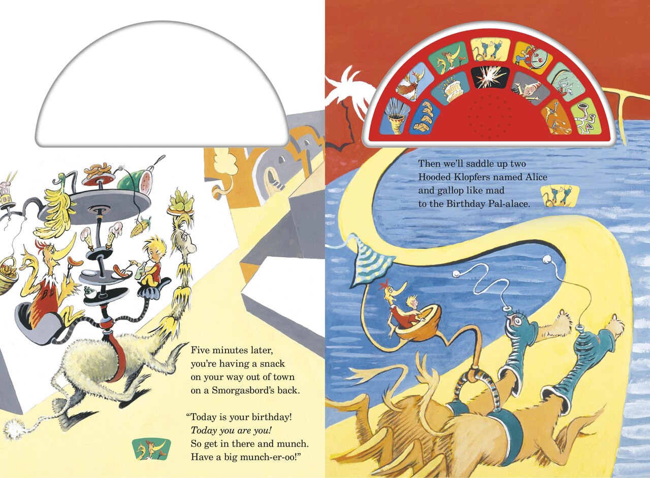 Dr. Seuss's Happy Birthday to You! with 12 Silly Sounds: An