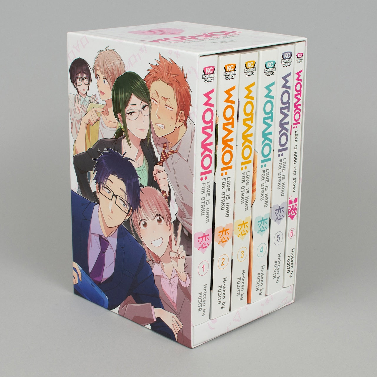 Wotakoi: Love Is Hard for Otaku Complete Manga Box Set by Fujita