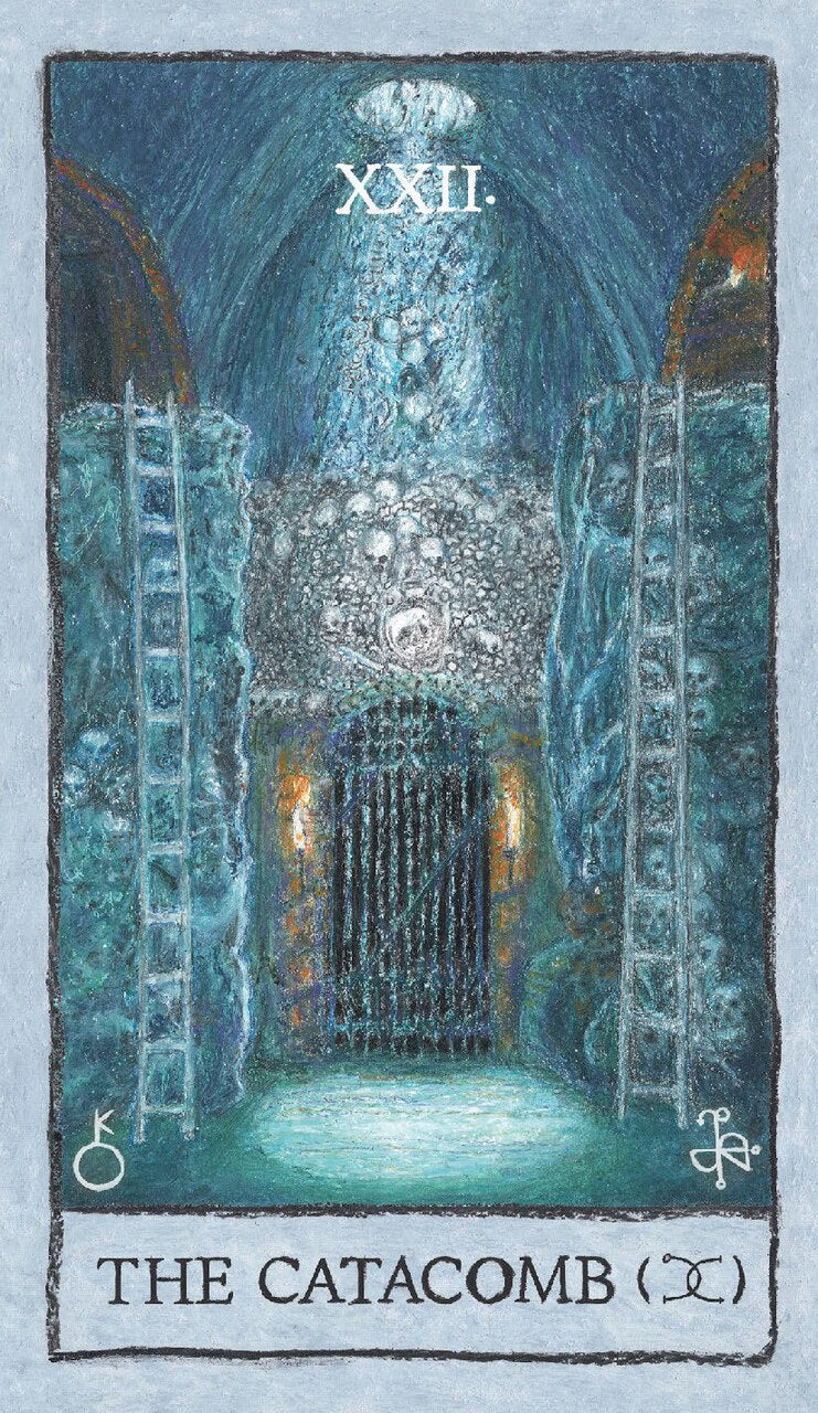 Mindscapes Tarot: An 80-Card Deck & Guidebook by John A. Rice