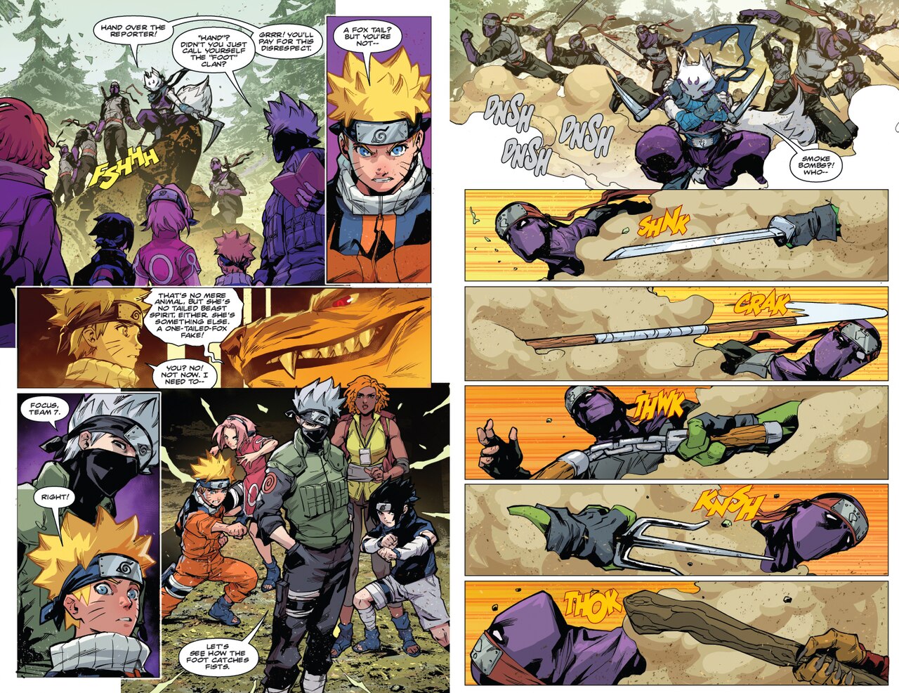Teenage Mutant Ninja Turtles x Naruto by Caleb Goellner