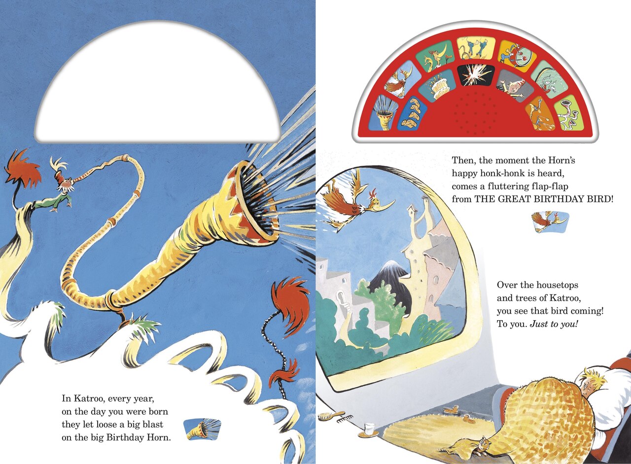 Dr. Seuss's Happy Birthday to You! with 12 Silly Sounds: An