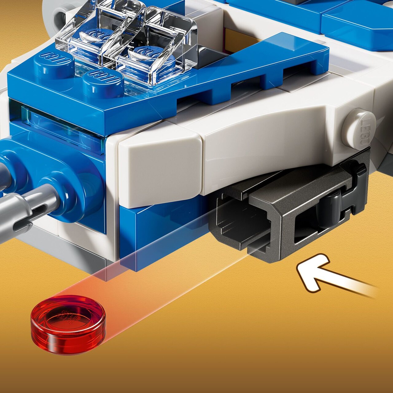LEGO® Captain Rex™ Y-Wing™ Microfighter 75391 | Indigo