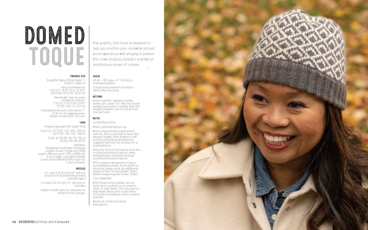 KnitOvation Stitch Dictionary: 150+ Modern Colorwork Knitting
