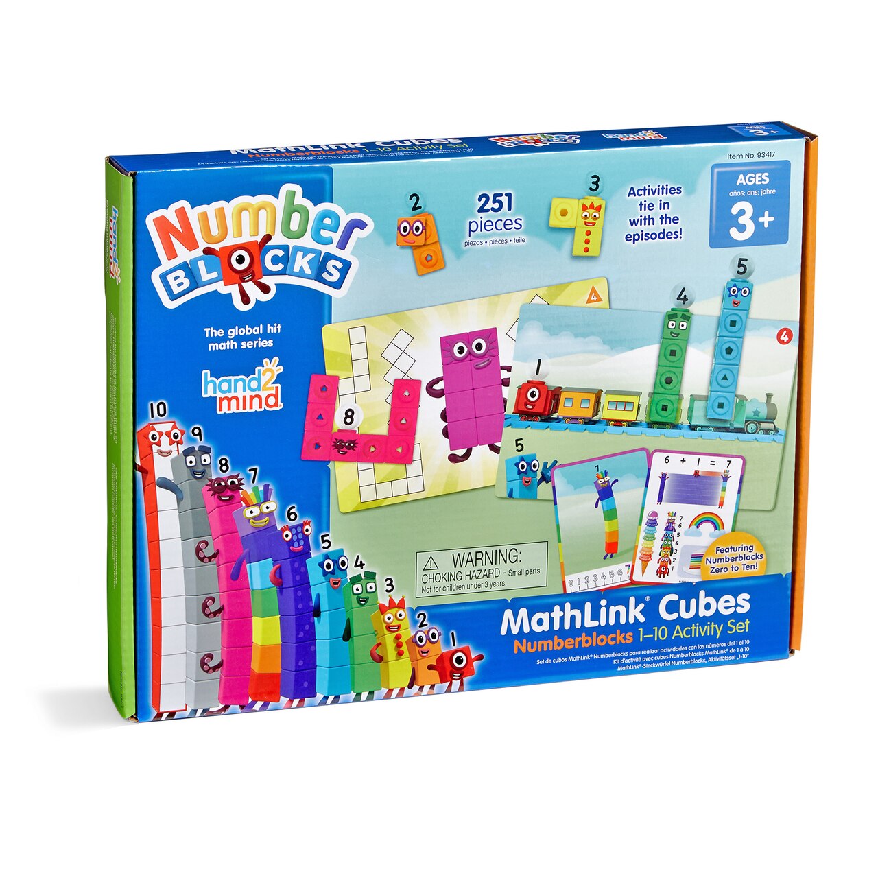 Numberblocks Mathlink Cubes 1-10 Activity Set | Indigo