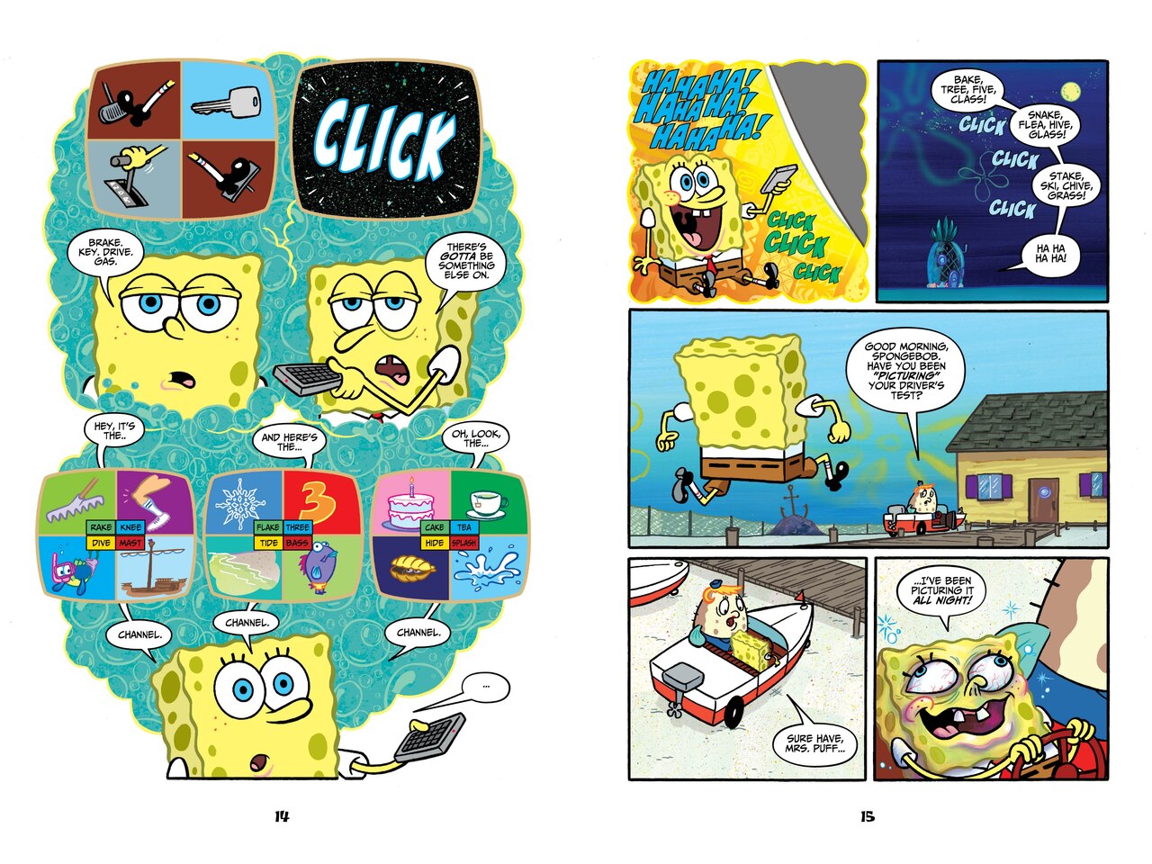 SpongeBob Comics: Book 1: Silly Sea Stories by Gregg Schigiel