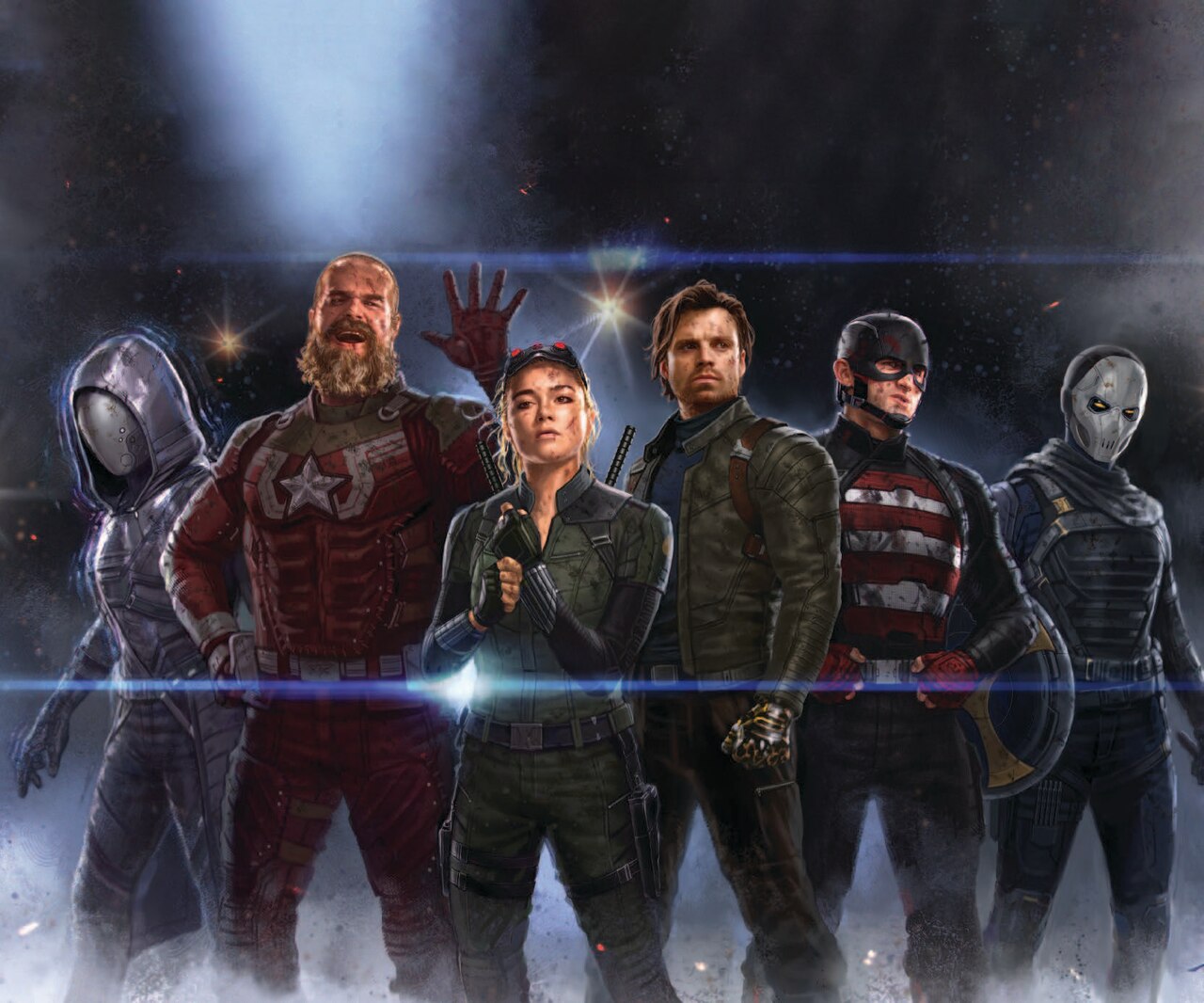 Marvel Studios' Thunderbolts: The Art Of The Movie Slipcase by
