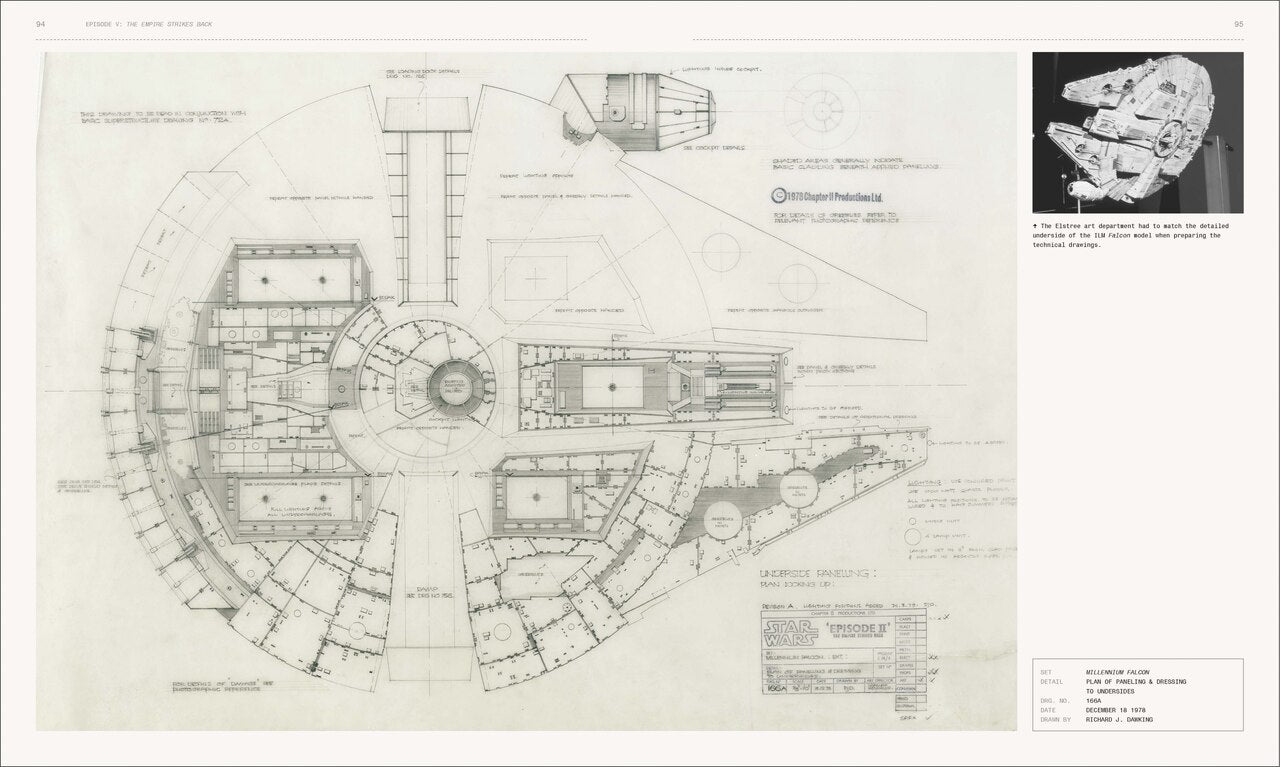 Star Wars The Blueprints: Designs and Artwork from the Skywalker