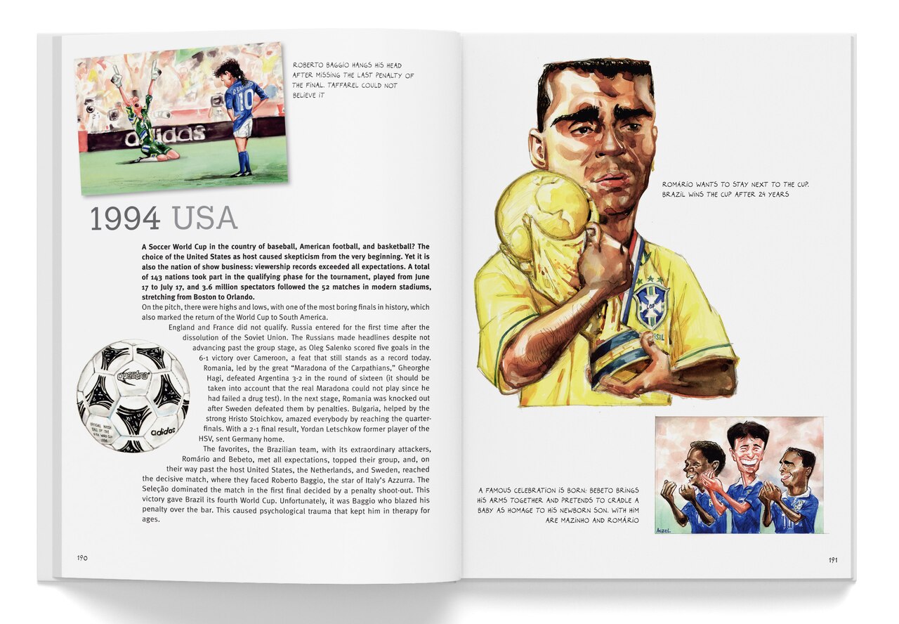 The Illustrated History of Soccer World Cup 1930 - 2026 English by