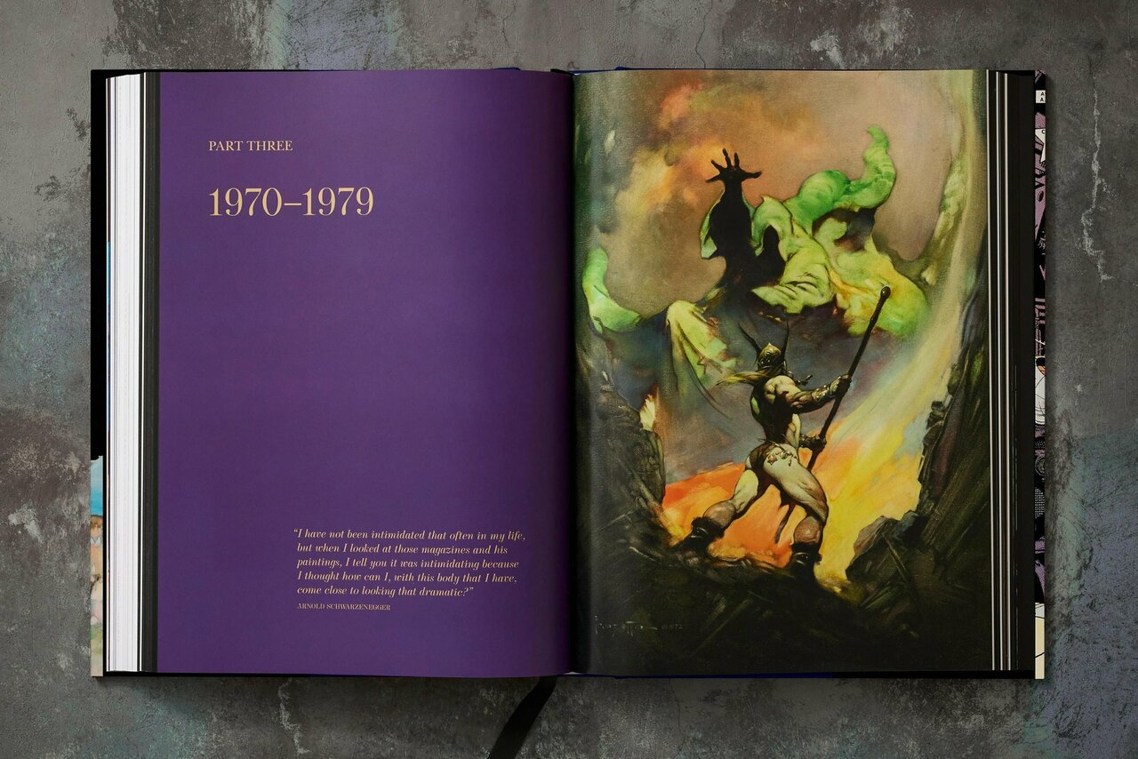 The Fantastic Worlds of Frank Frazetta by Dan Nadel, (Hardcover
