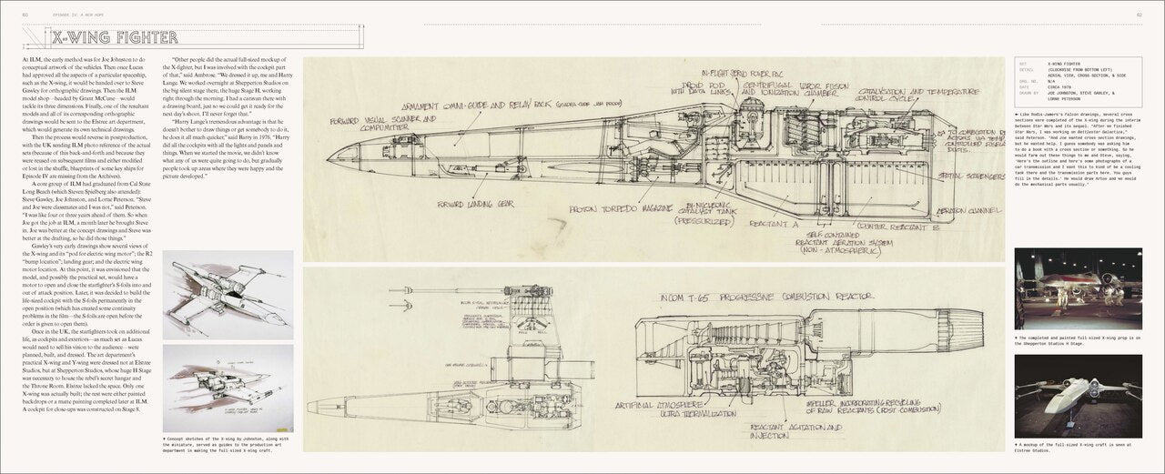 Star Wars The Blueprints: Designs and Artwork from the Skywalker