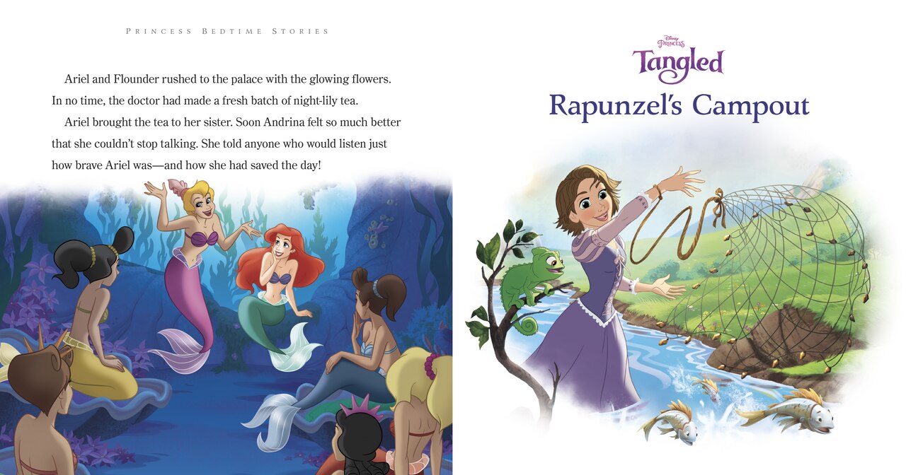 Princess Bedtime Stories-2nd Edition by Disney Books, (Hardcover