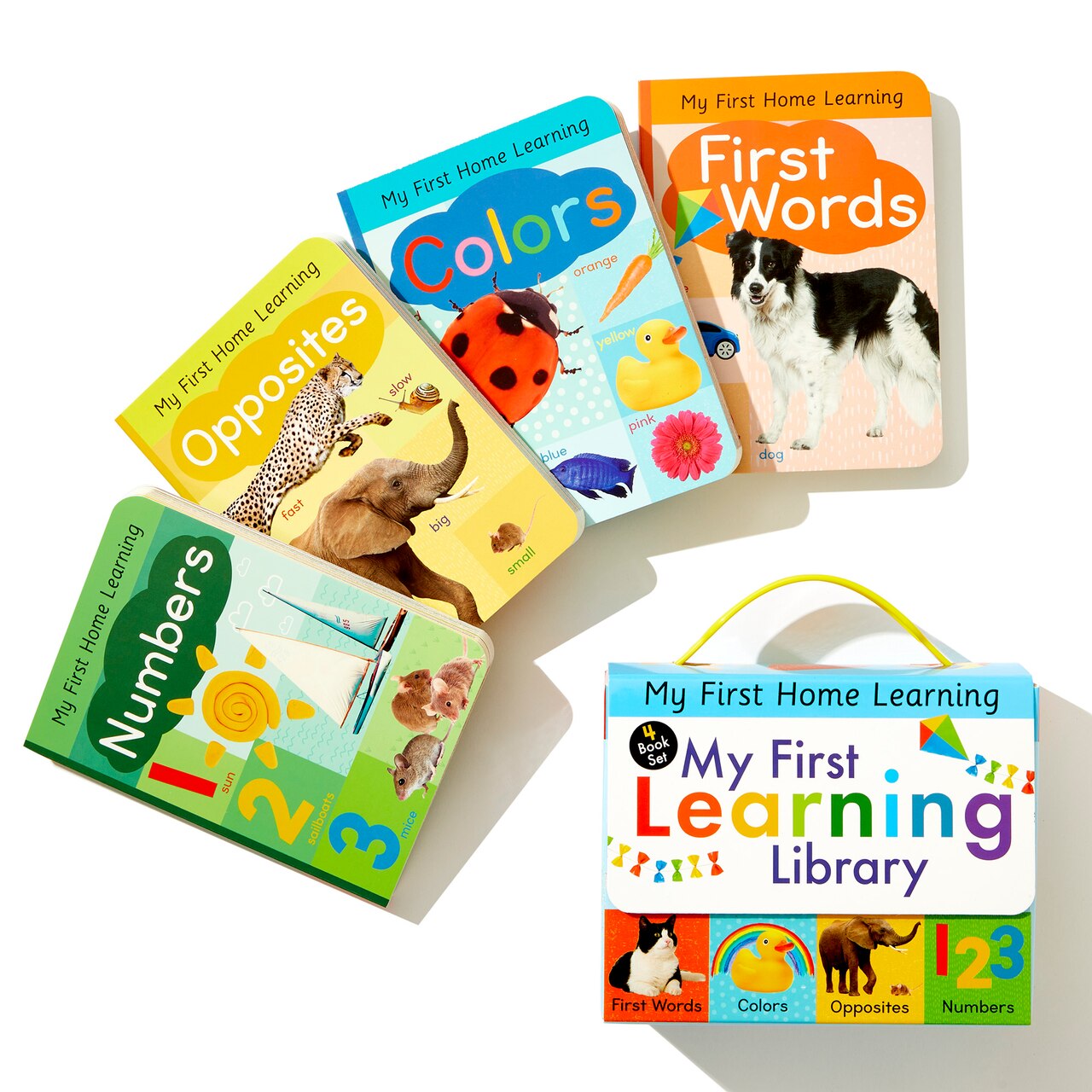 My First Learning Library 4-Book Boxed Set: Includes First Words