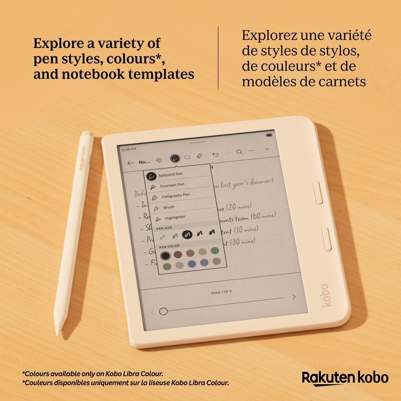Kobo Stylus 2, White | Indigo