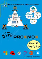 คู่มือ Proxmox (ฉบับ Home Lab step by step): Virtualization by Somphong ...