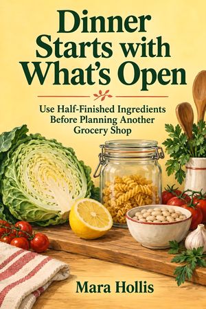 Dinner Starts with What's Open: Use Half-Finished Ingredients Before ...