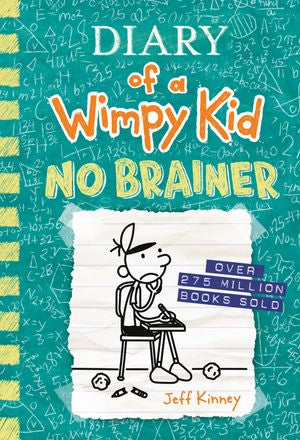 Diary Of A Wimpy Kid 18冊セット 洋書 ハードカバー No Brainer (Diary of a Wimpy Kid #18): A funny middle school